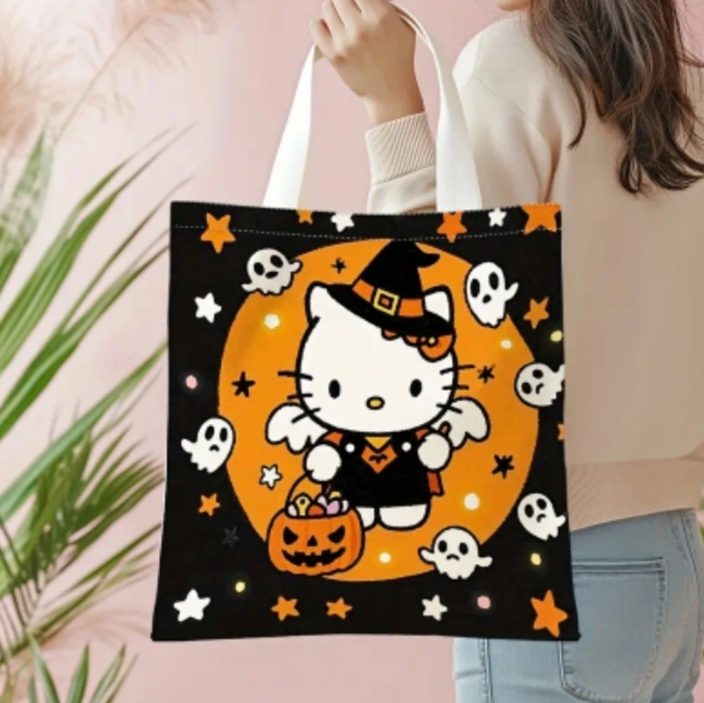 Hello Kitty Halloween Tote Bag
